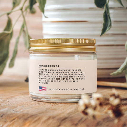 Ritual Balm: Whipped Grass-Fed Tallow Balm with Vanilla Bean